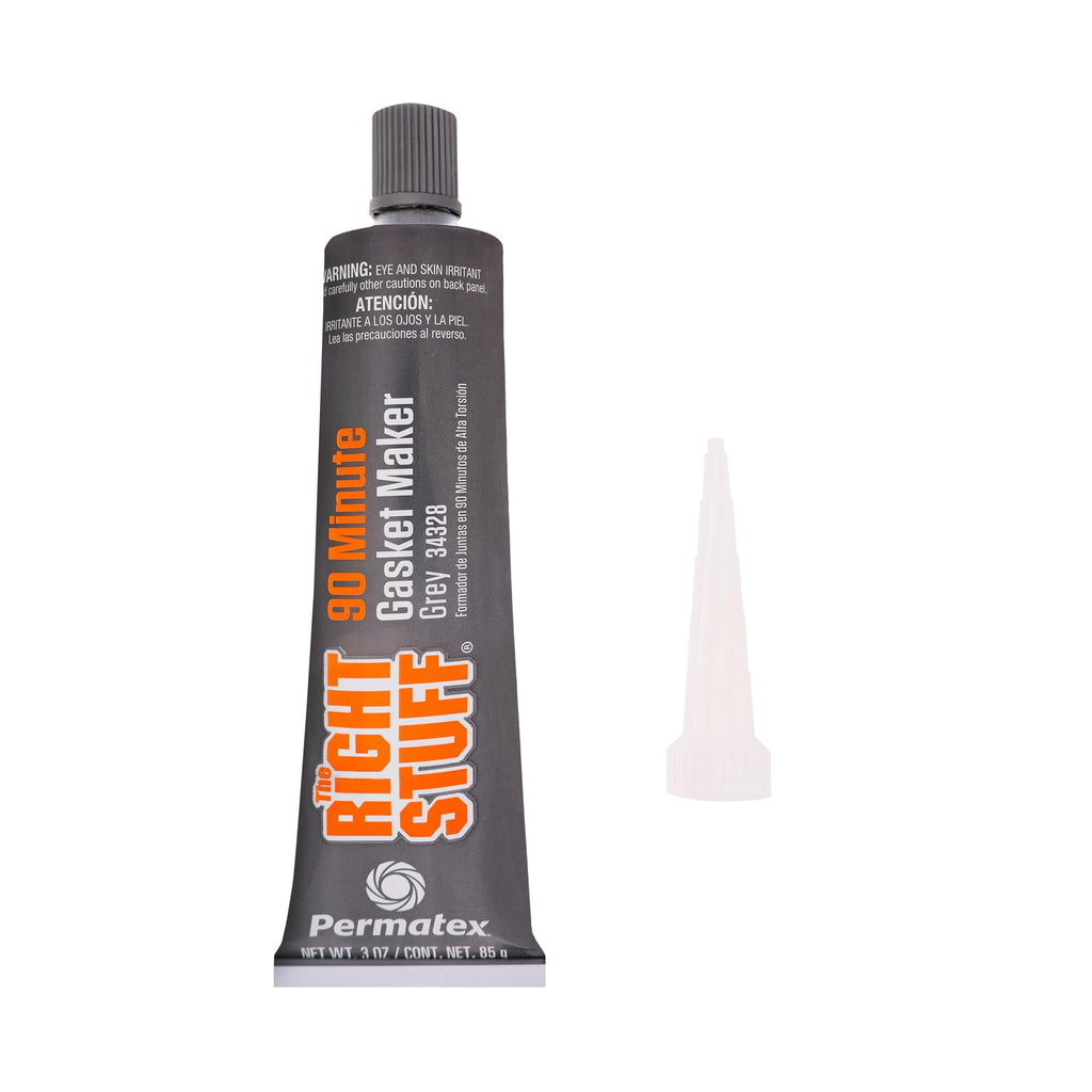 Permatex 82194 Ultra Grey Rigid High-Torque RTV Silicone Gasket Maker, 3.0 oz.