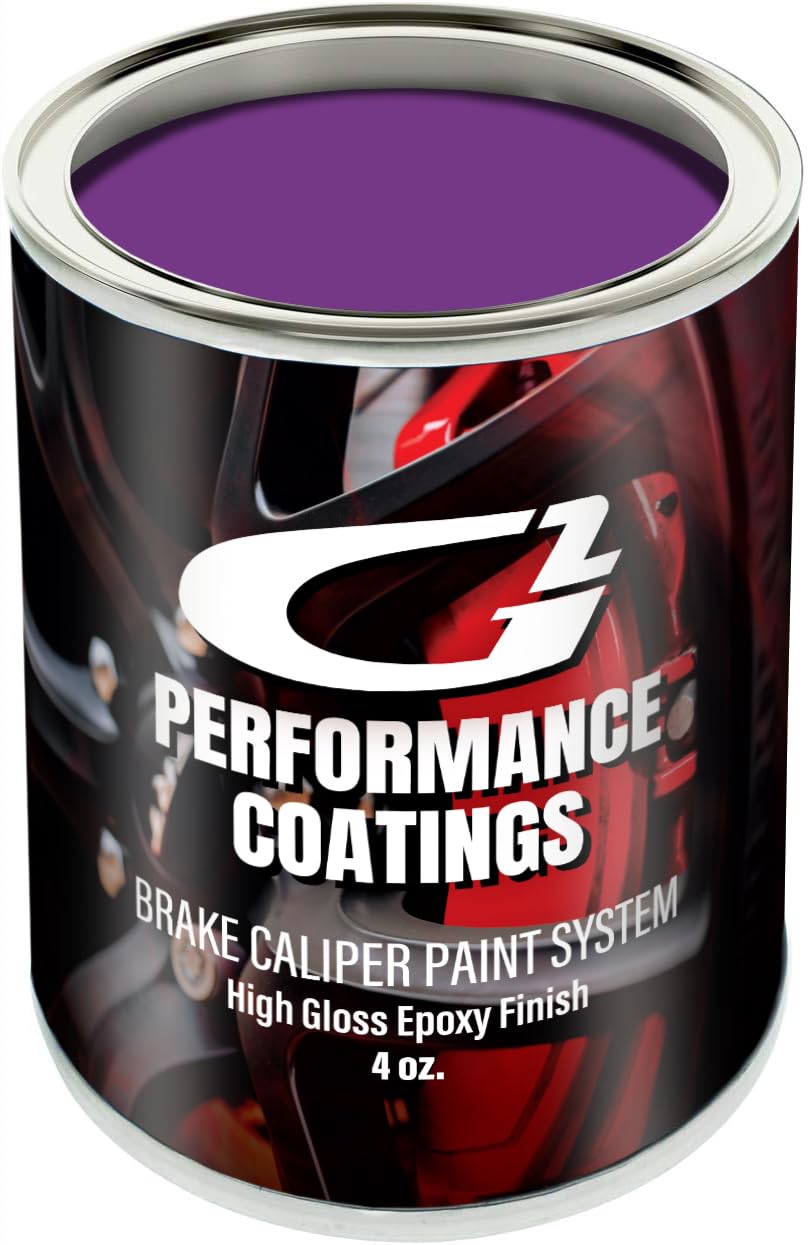 G2 High Temperature Brake Caliper Paint System Set RED G2160 - High Gloss