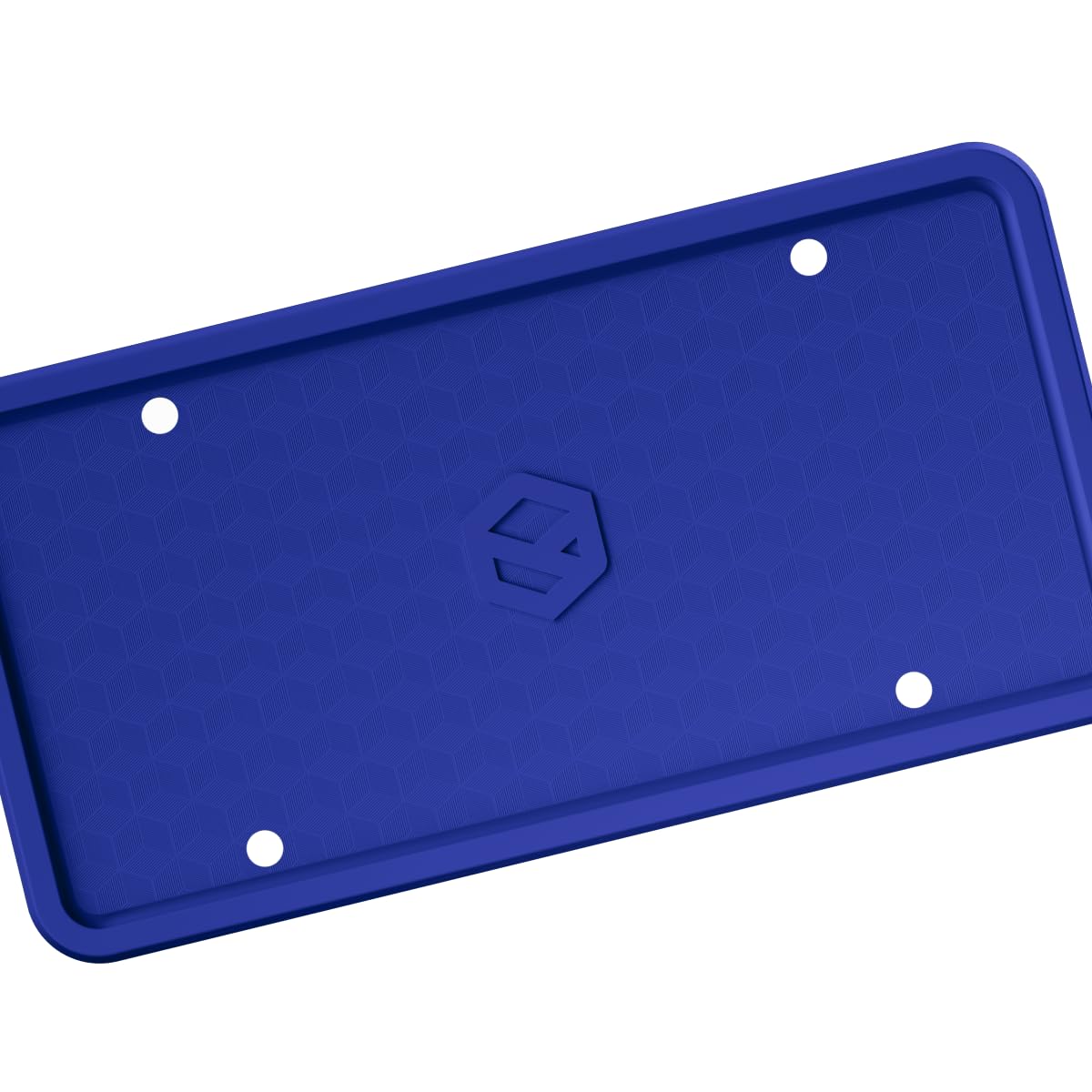 Rightcar Solutions Silicone License Plate Frame, Black (1 Pack)