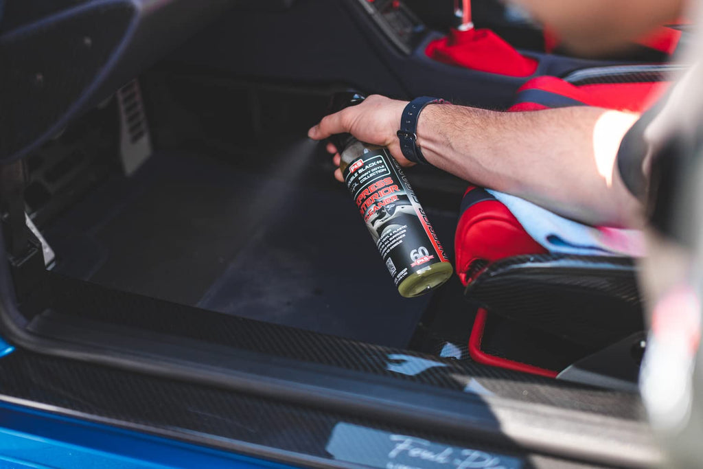 P & S PROFESSIONAL DETAIL PRODUCTS Xpress Interior Cleaner – Safe for Leather, Vinyl, Plastic & More, Removes Dirt, Grease & Oil, No Residue, Fresh Scent, No Dilution Needed - 1 Gallon