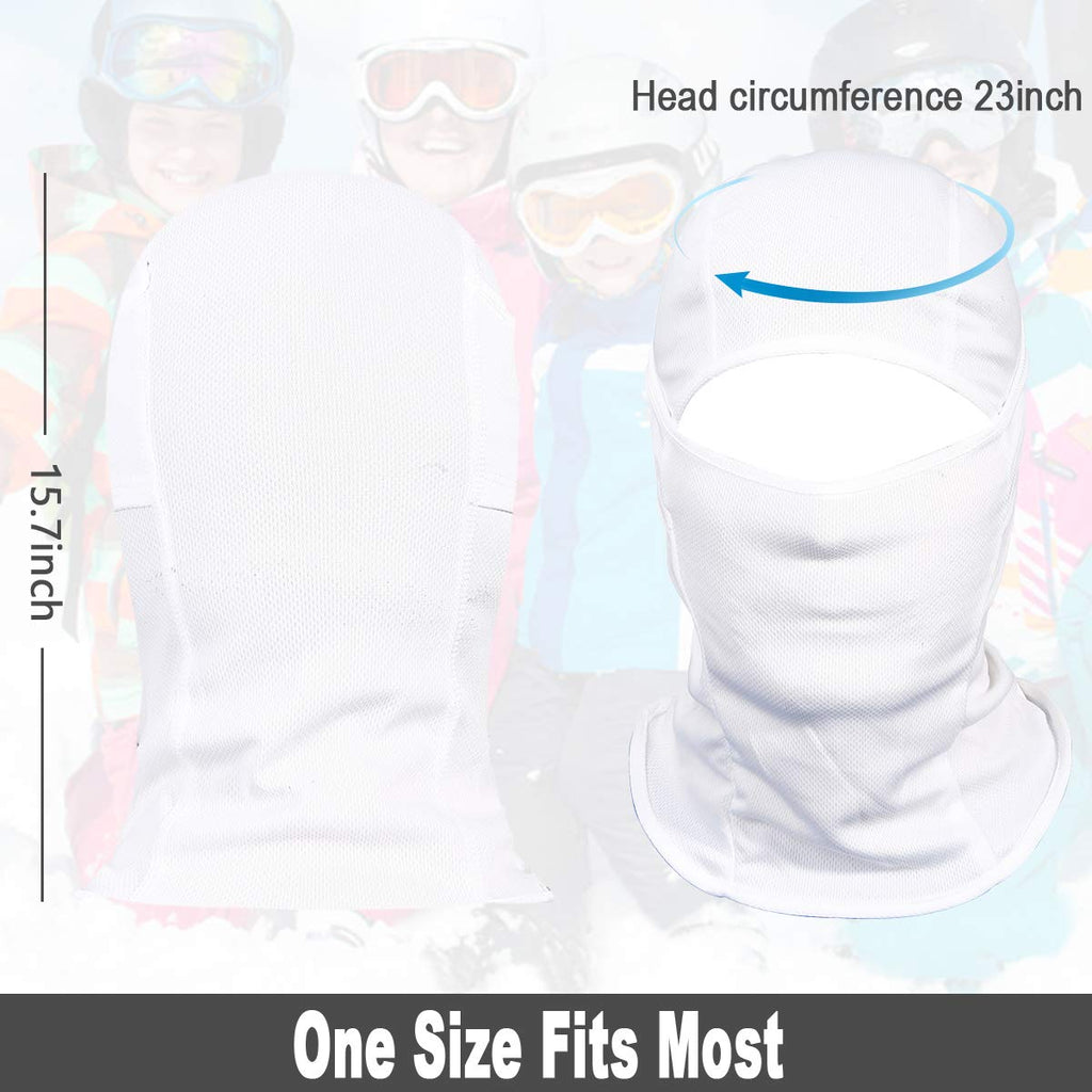 Achiou Ski Mask for Men and Women, Lightweight UV Balaclava Face Cover