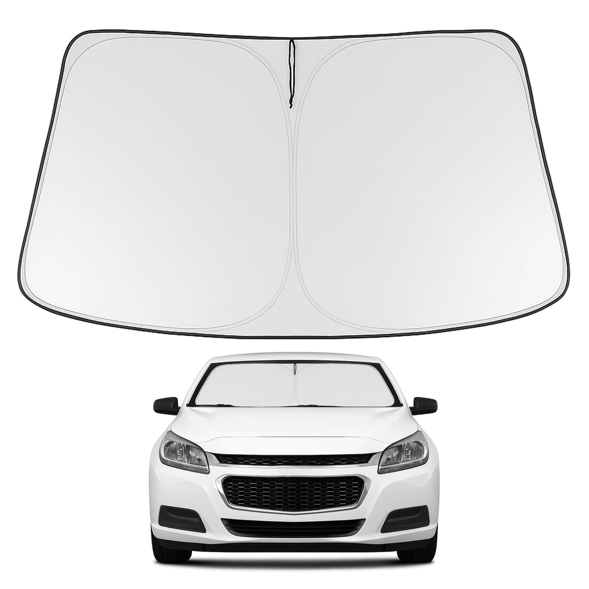 Proadsy Custom Fit 2017-2022 Honda CRV Windshield Sun Shade, Blocks Heat