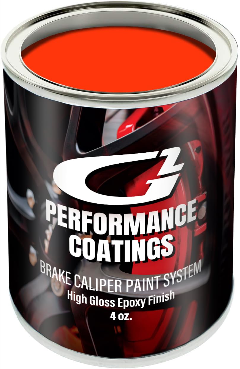 G2 High Temperature Brake Caliper Paint System Set RED G2160 - High Gloss