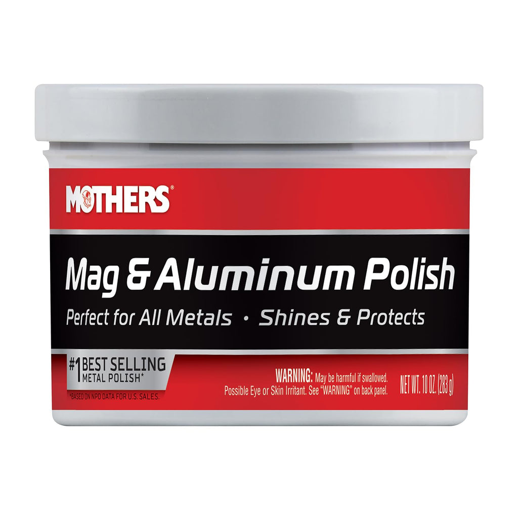 Mothers Mag & Aluminum Polish, 10 oz. (05101)