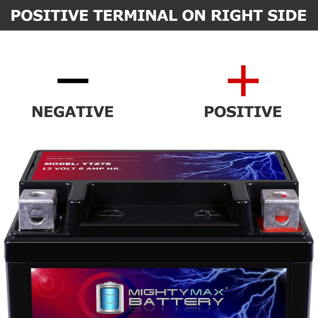 Mighty Max Battery YTZ14S -12 Volt 11.2 AH, 230 CCA, Rechargeable Maintenance Free SLA AGM Motorcycle Battery