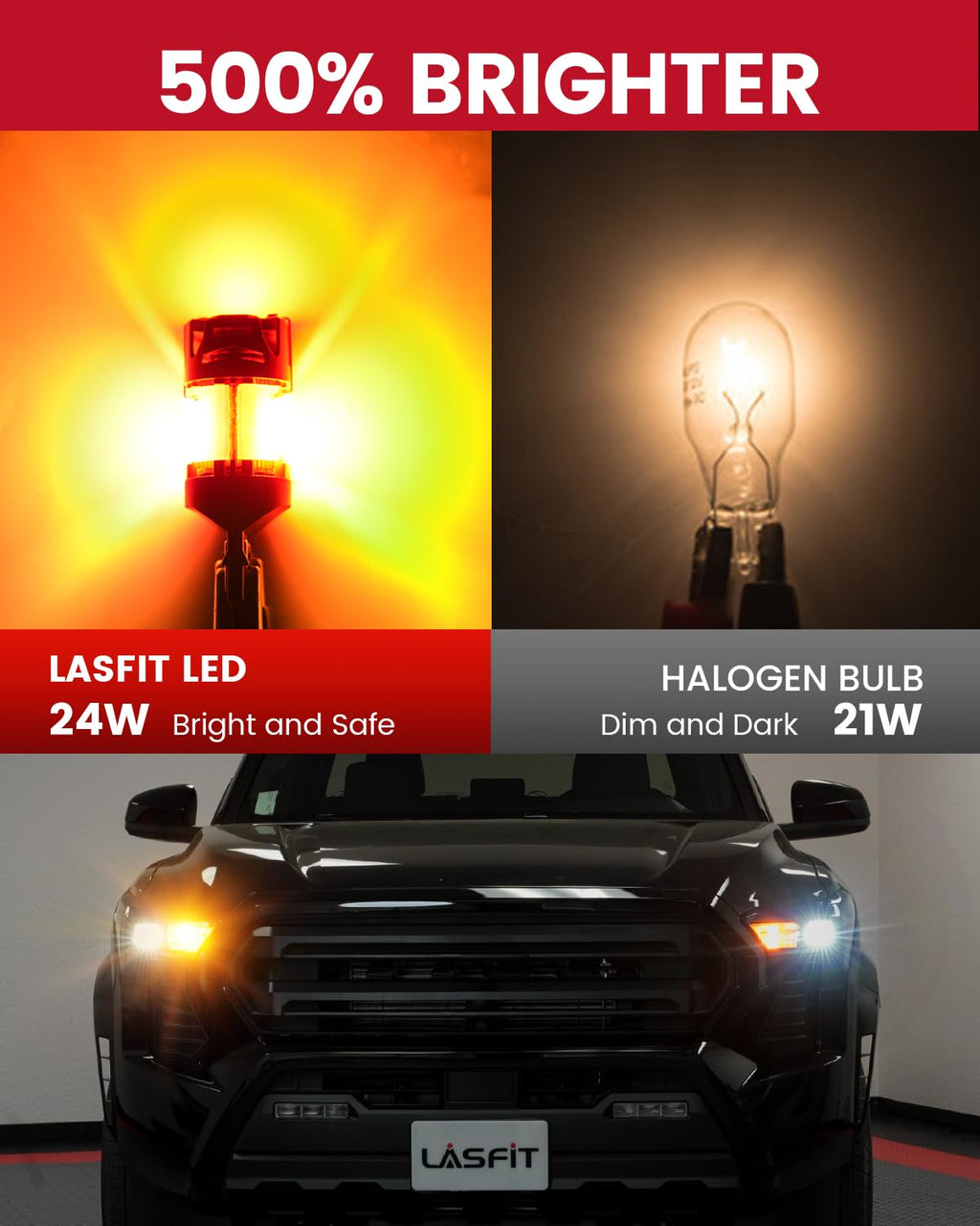 LASFIT 194 LED Bulb T10 168 192 White Bright for License Plate Bulb 2 PCS