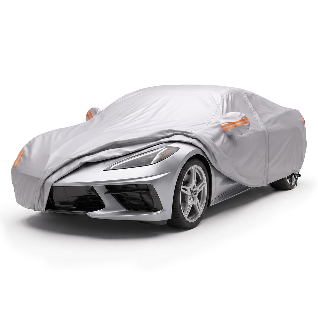 NEVERLAND Car Cover Waterproof All Weather for Sedan 183''L x 70''W x 59''H