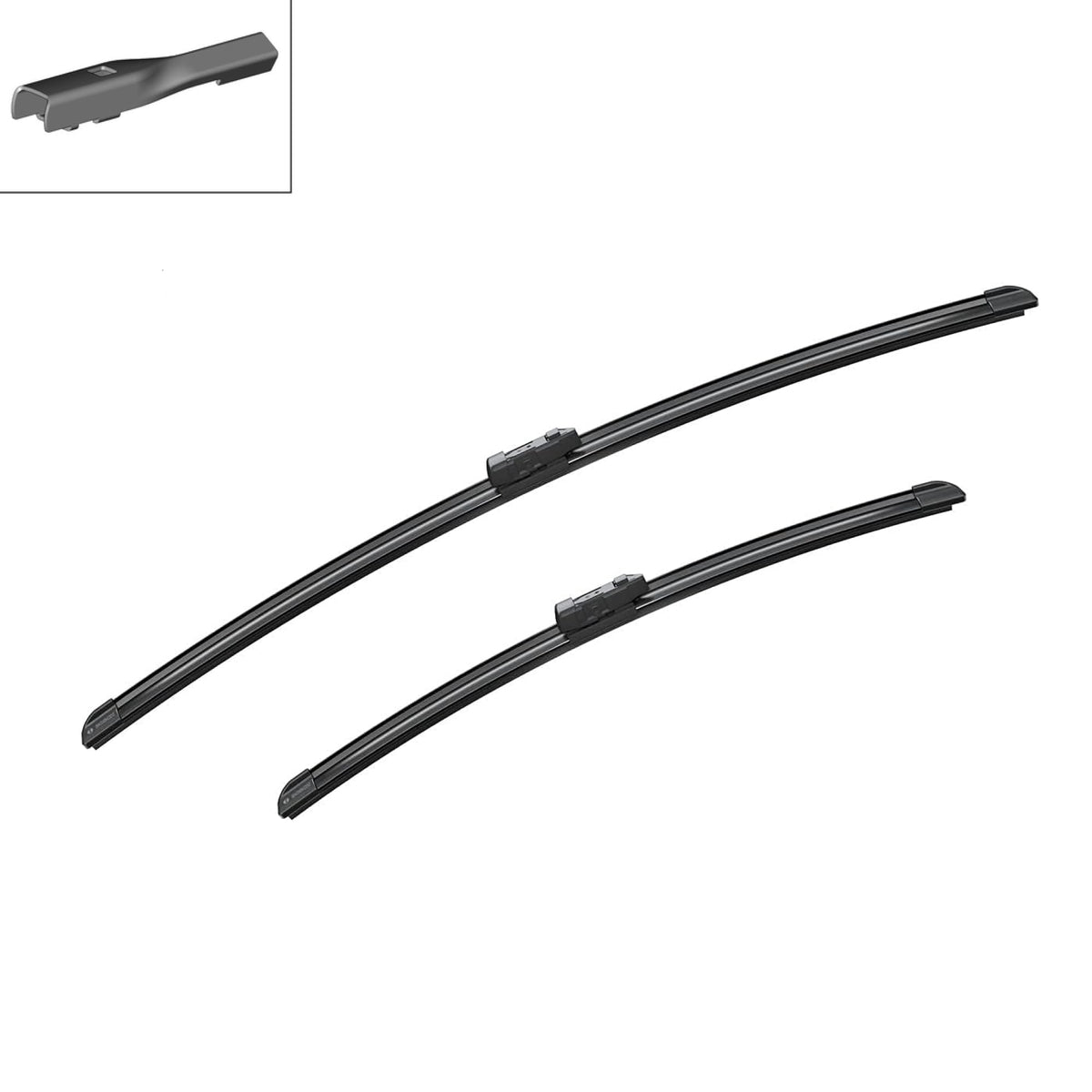 BOSCH 3397014621 AeroTwin Wiper Blades - Set of 2 (26" & 20") Top Lock 16mm