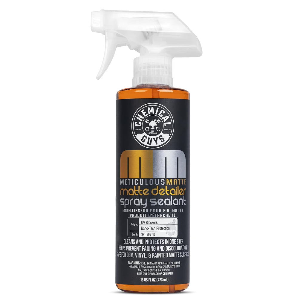 Chemical Guys, Meticulous Matte & Satin Finish Detailer & Sealant, 16 oz