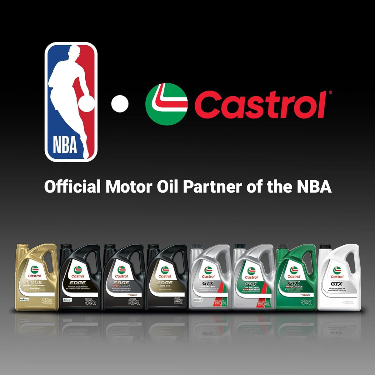 Castrol GTX High Mileage 5W-30 Synthetic Blend Motor Oil, 5 Quarts