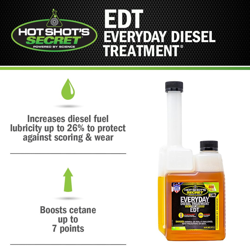 Hot Shot's Secret Everyday Diesel Treatment EDT, 16 oz