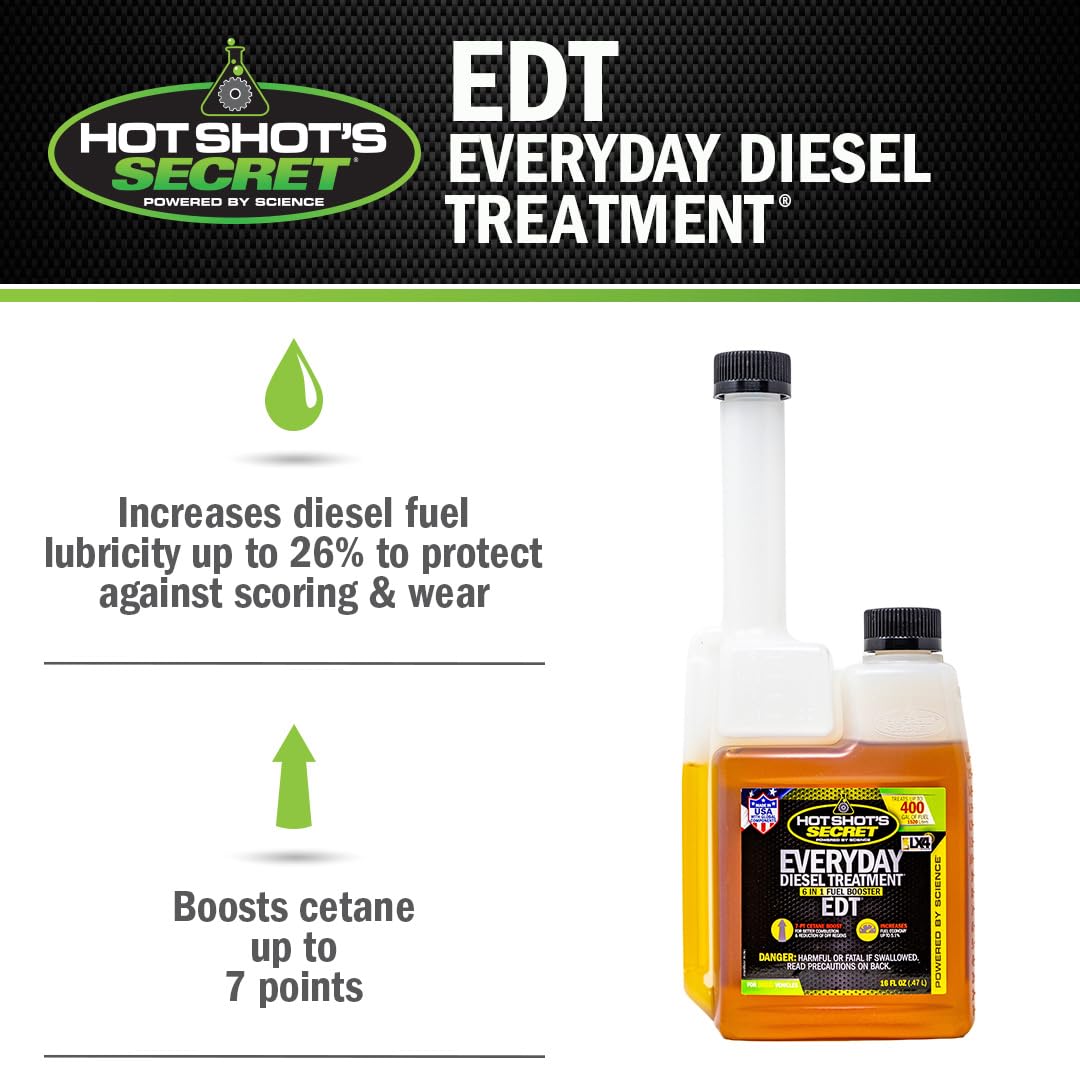 Hot Shot's Secret Everyday Diesel Treatment EDT, 16 oz