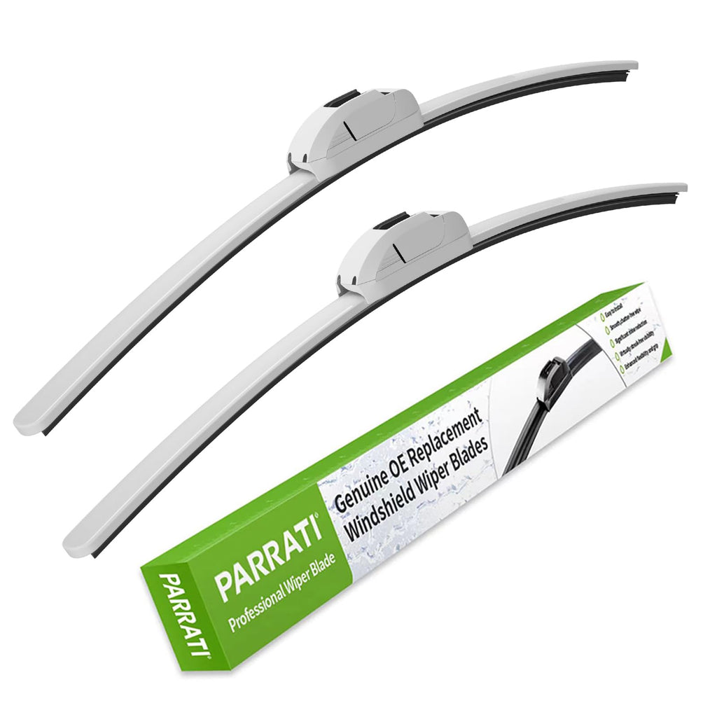 OEM QUALITY 22" + 22" PARRATI Premium All-Season Windshield Wiper Blades (Set of 2)