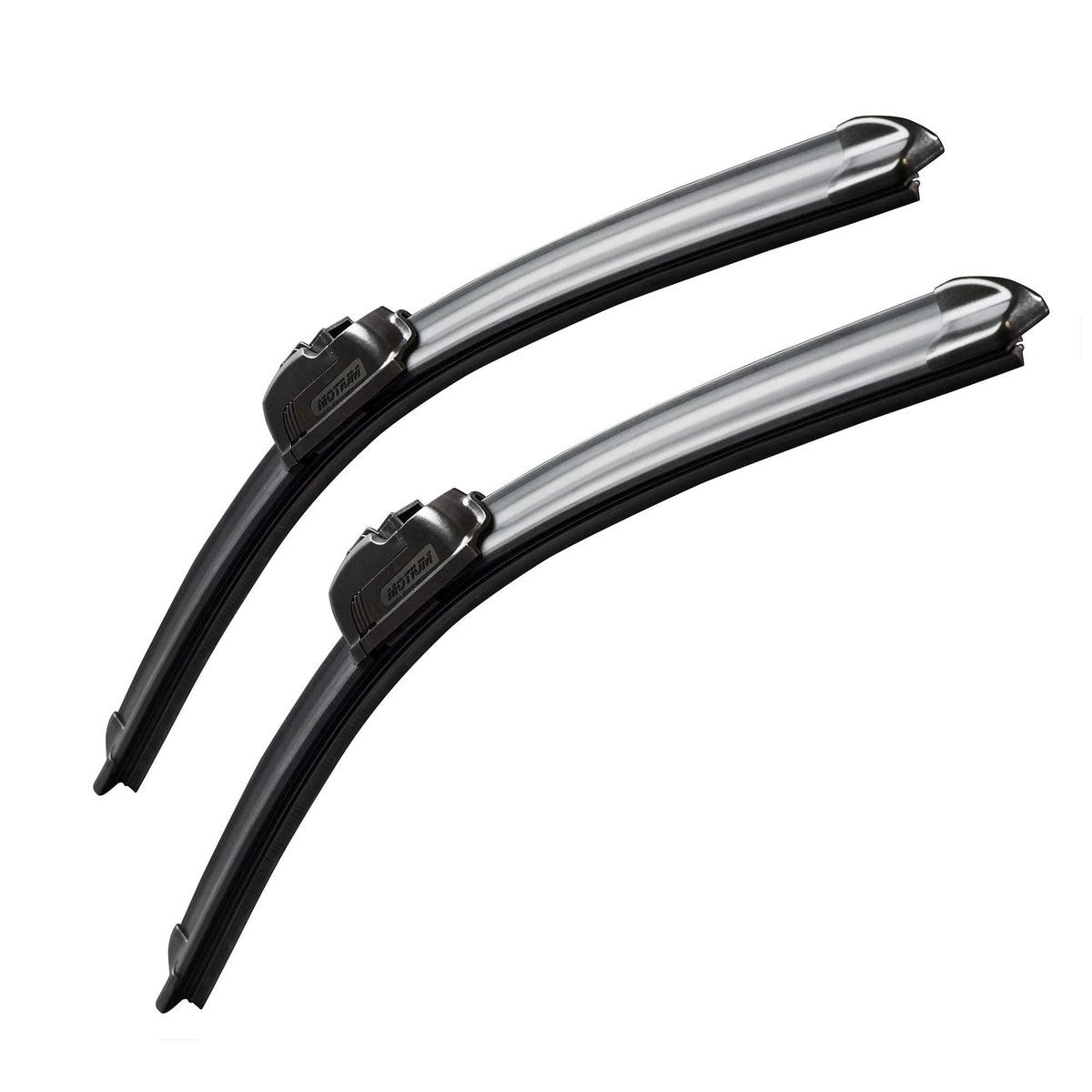 MOTIUM Windshield Wiper Blades 22"+22", All-Season, Set of 2