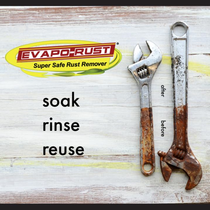 Evapo-Rust CRC Heavy Duty Rust Remover for Metal and Tools - 32 oz