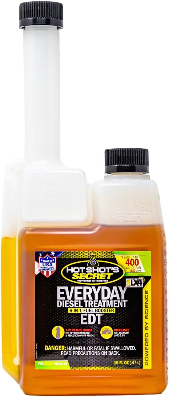 Hot Shot's Secret Everyday Diesel Treatment EDT, 16 oz