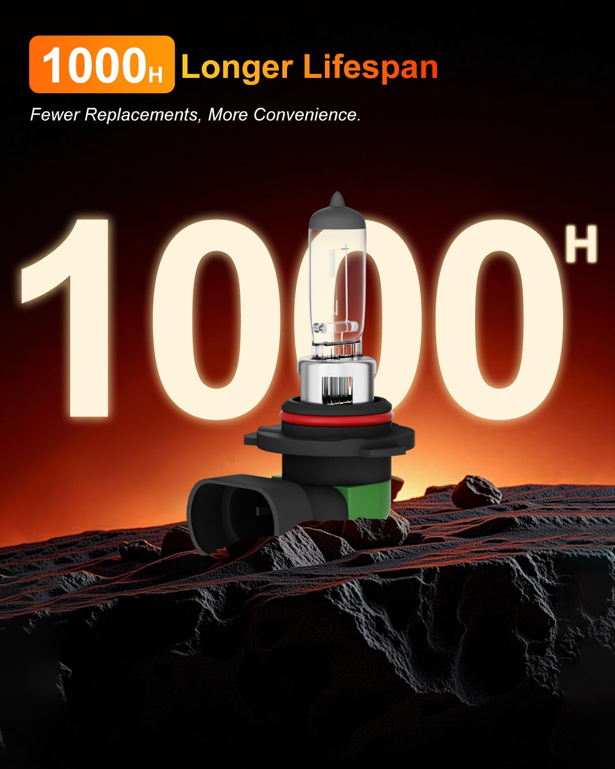 H11 Headlight Bulbs, 12V 55W, 4000 Lumens, 3800K, Halogen Light Bulbs, No Glare, Headlight Bulbs High and Low Beam, Fog Light Bulb,Head Light Bulb for Car, Pack of 2