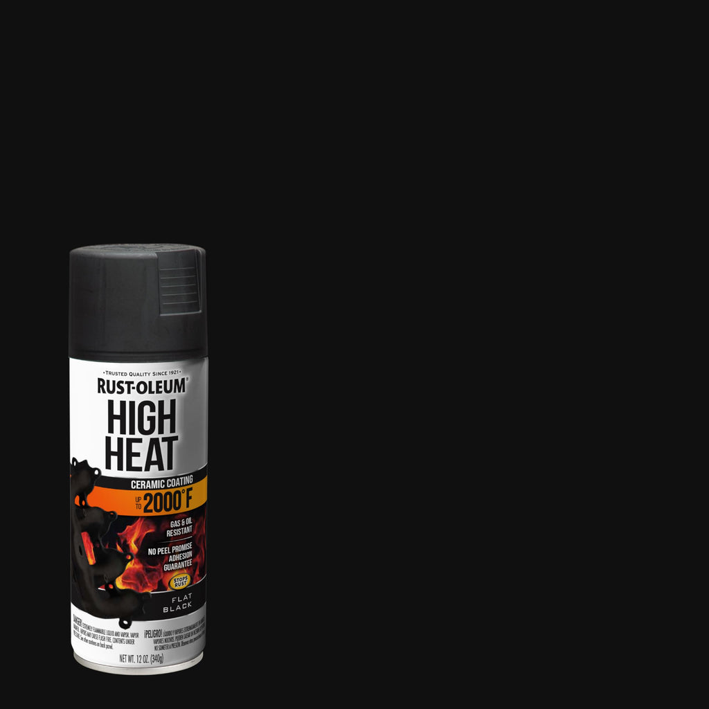 Rust-Oleum Automotive High Heat Spray Paint, Flat Aluminum