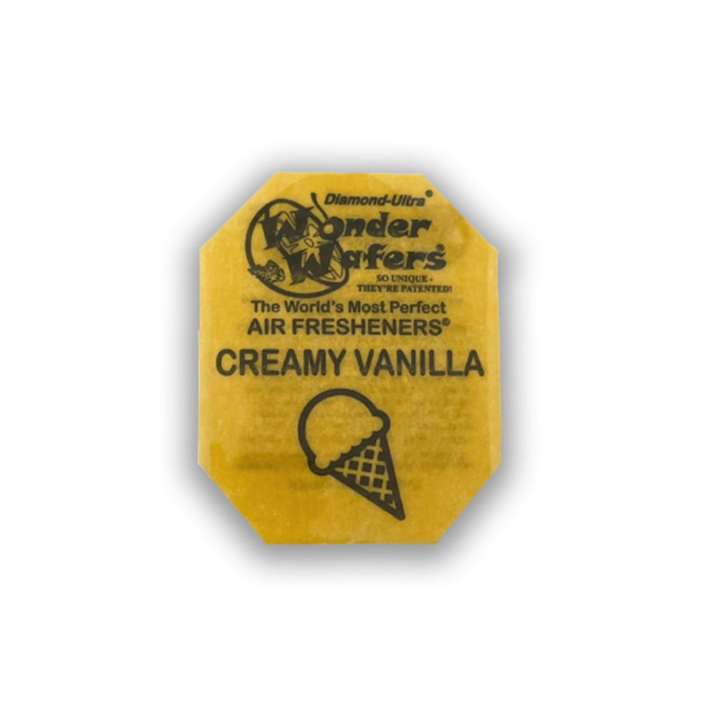 Wonder Wafers - Diamond-Ultra Scented Car Air Fresheners - Individually Wrapped (15 Per Pack) (New Leather)