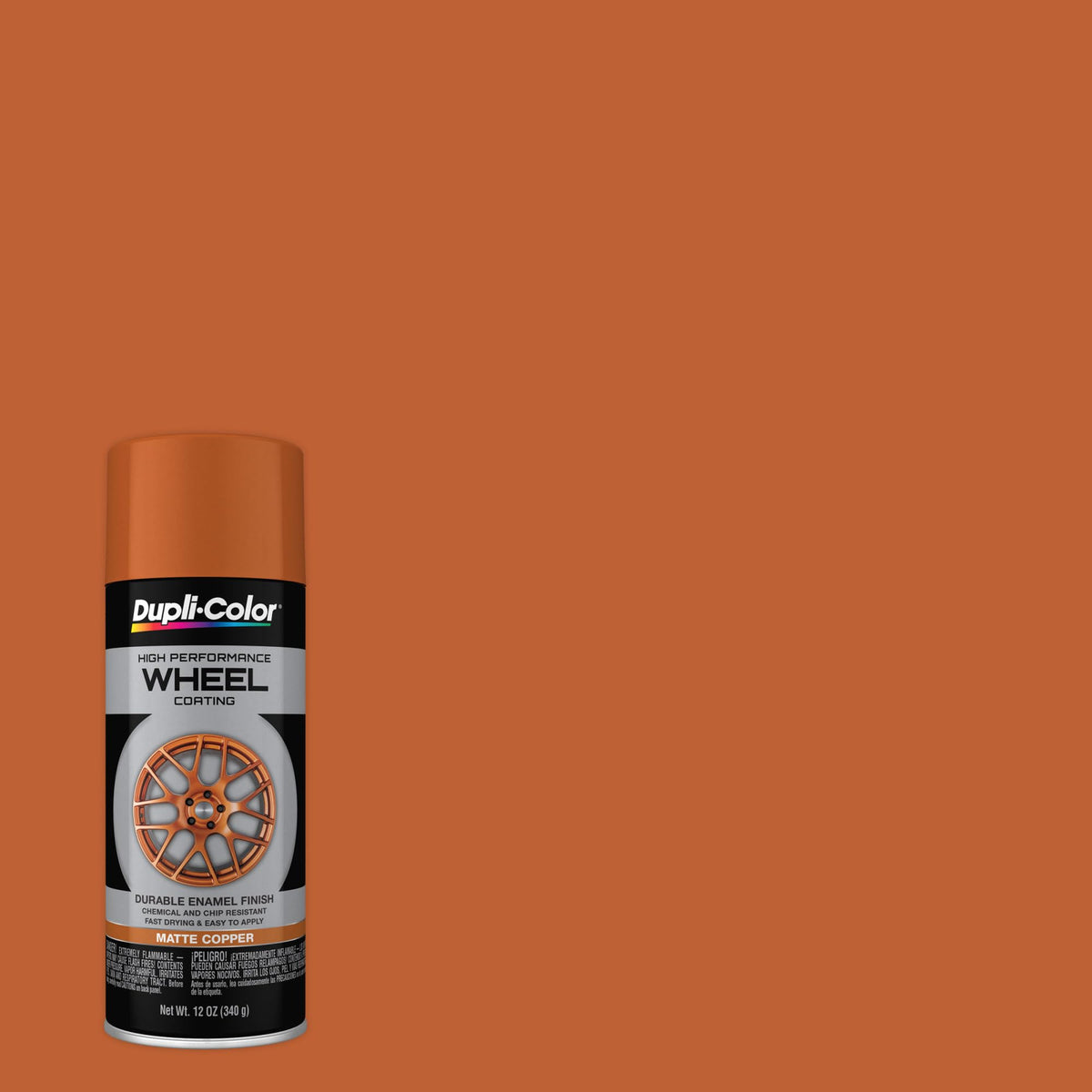 Dupli-Color Wheel Paint, Gloss, Black, 12 oz