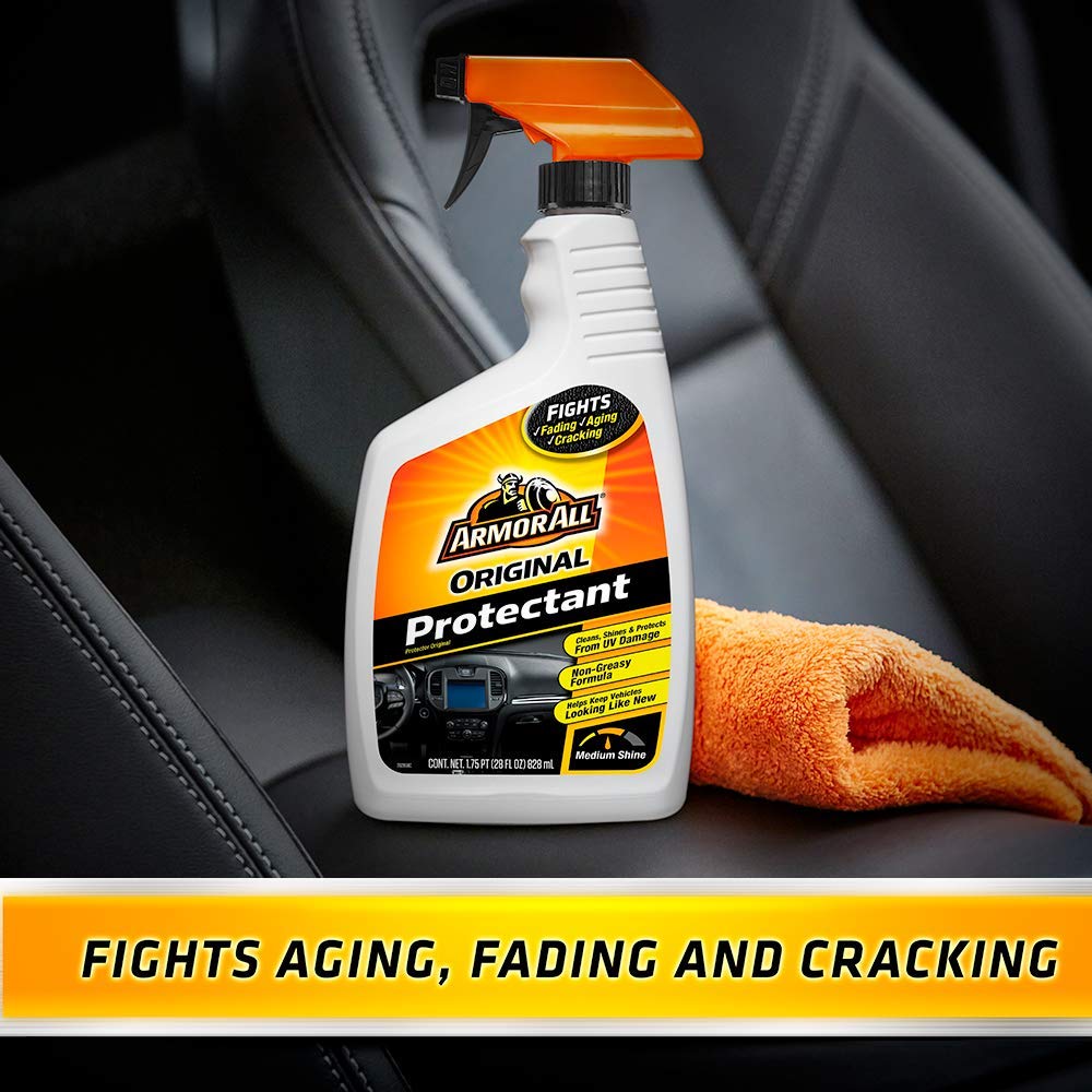 Armor All Streak-Free Original Protectant Spray, Car Interior Cleaner, 28oz