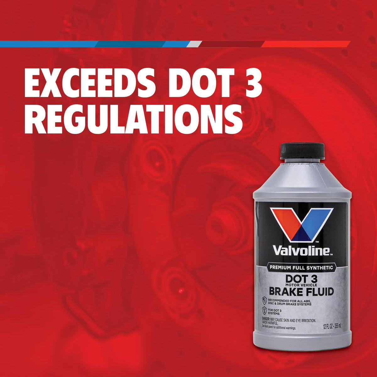 Valvoline DOT 3 Synthetic Brake Fluid, 32 oz