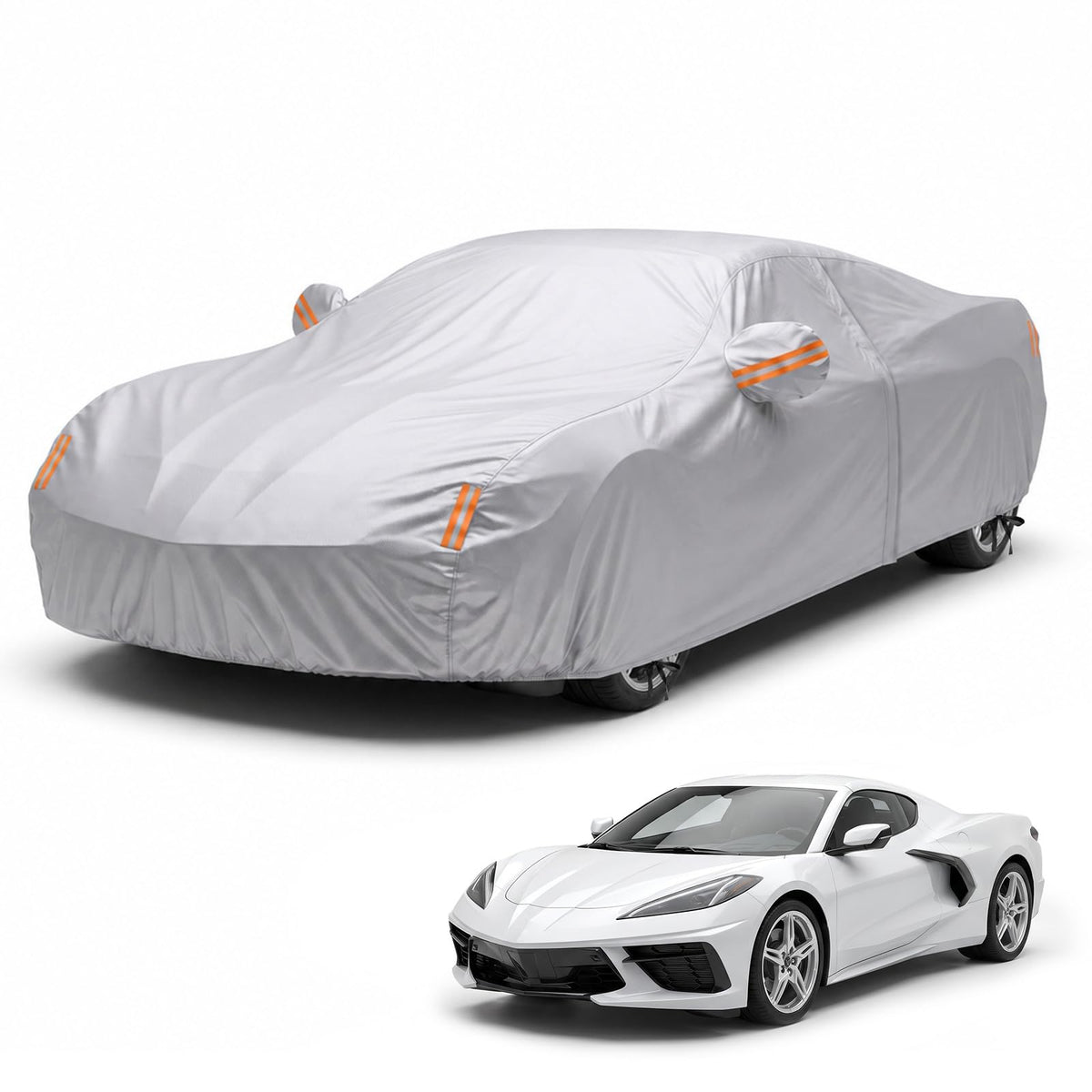 NEVERLAND Car Cover Waterproof All Weather for Sedan 183''L x 70''W x 59''H