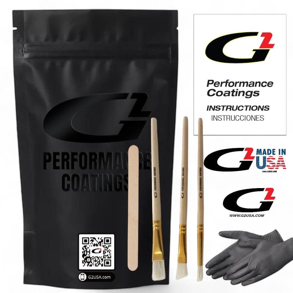 G2 High Temperature Brake Caliper Paint System Set RED G2160 - High Gloss