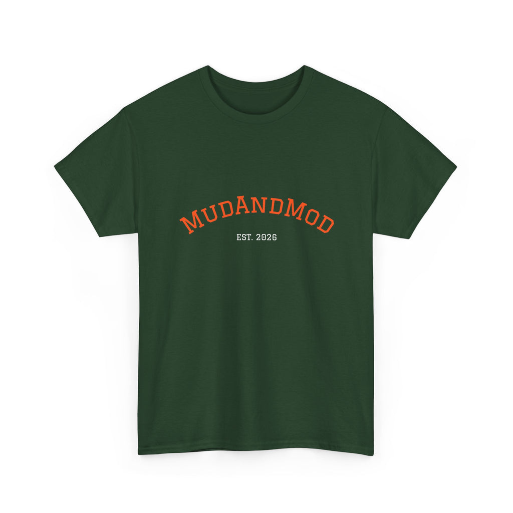 MudandMod EST 2028 Logo T-Shirt