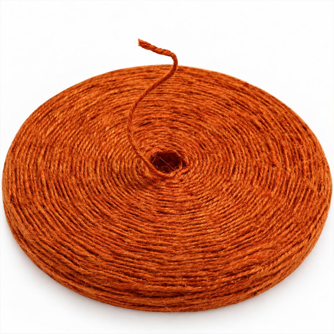 SMART&CASUAL 2mm Natural Jute Twine String Thin for Craft Plant Garden Gift Wrapping Christmas Handmade Art Decoration Packing String Home Art Decoration (Brown) (800 Ft (244M))