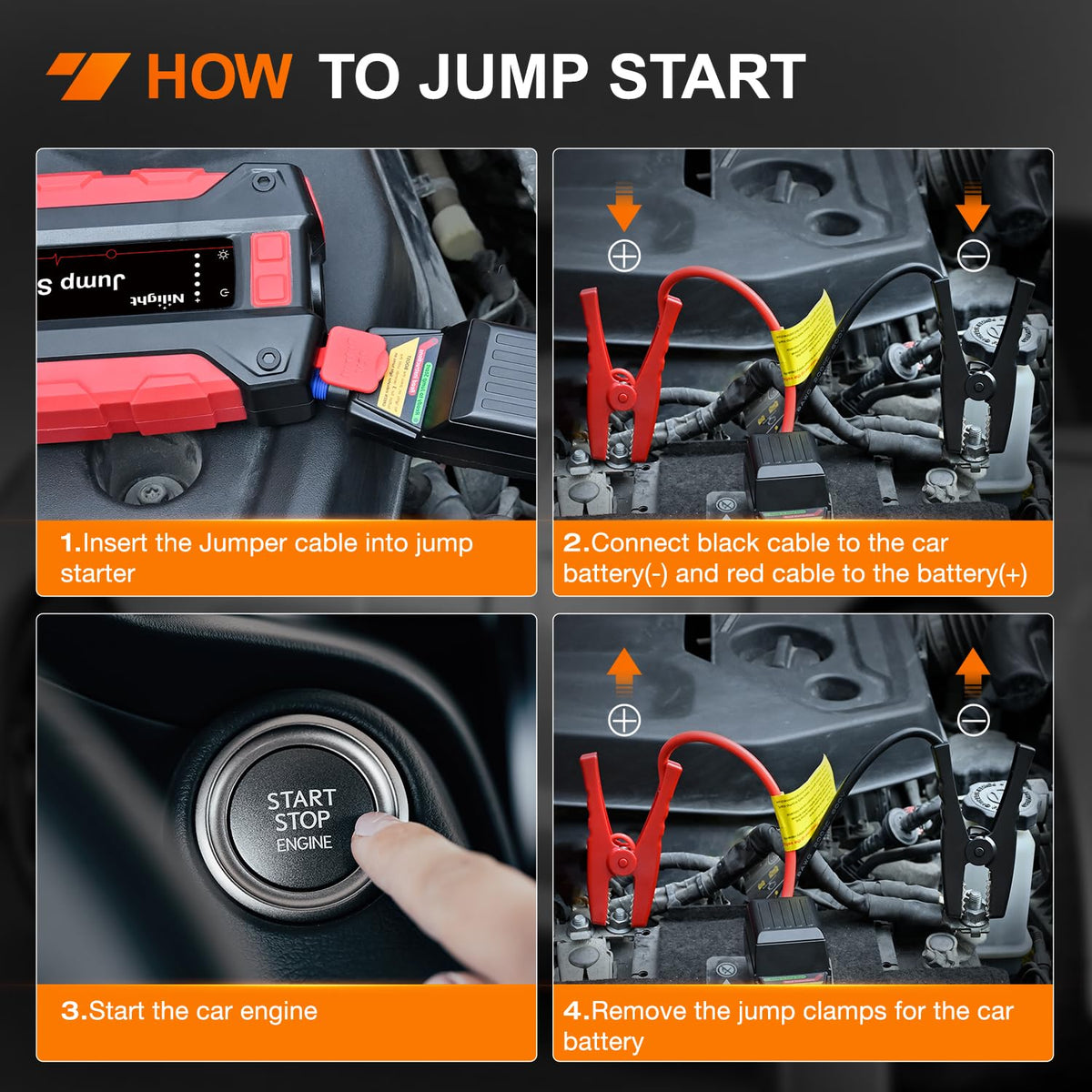 Nilight - NI -WA 06 LED Light Bar Wiring Harness Kit - 2 Leads 12V On Off Switch Power Relay Blade Fuse for Off Road Lights LED Work Light, 2 Years Warranty