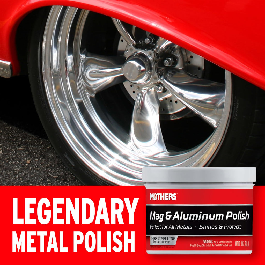 Mothers Mag & Aluminum Polish, 10 oz. (05101)
