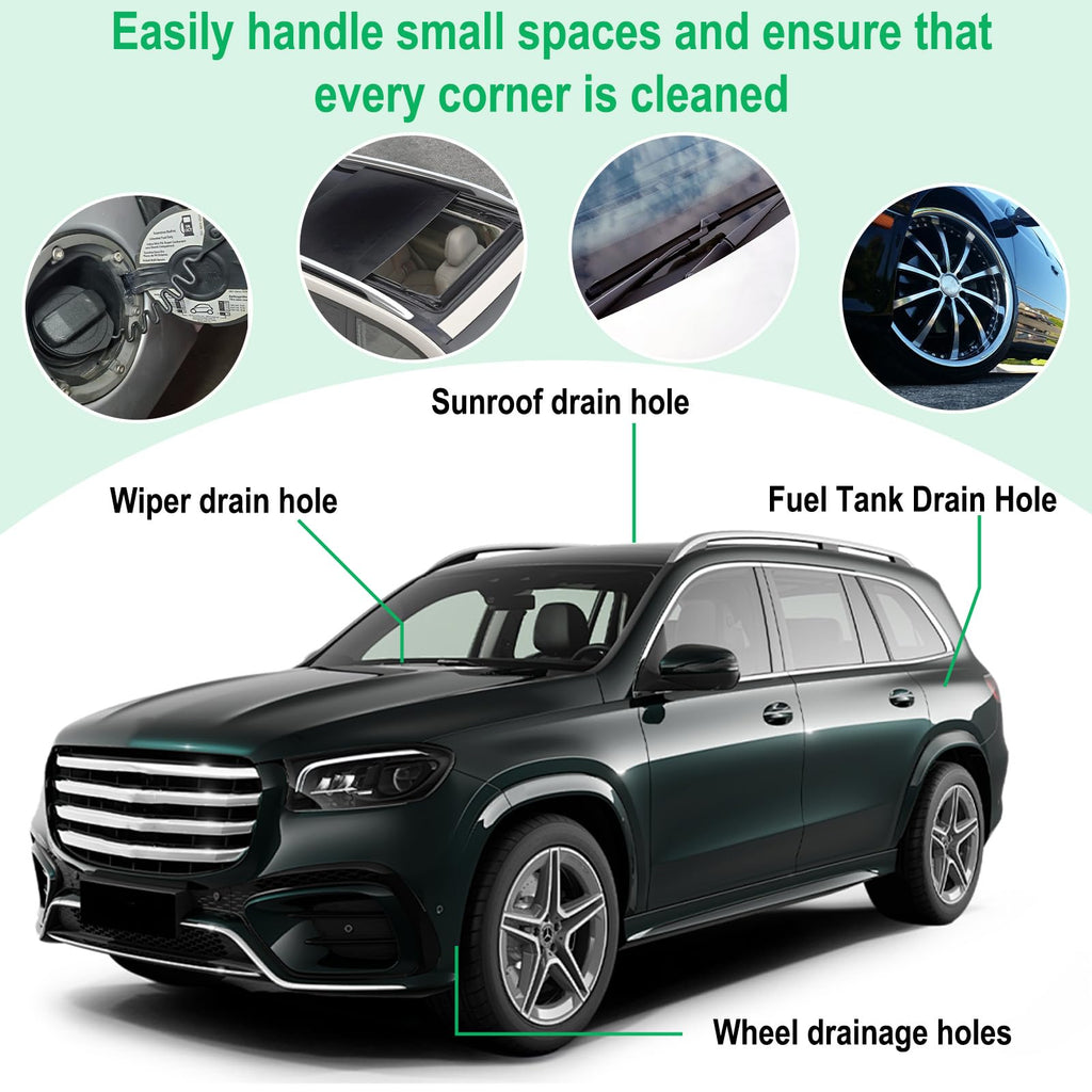 Auto Sunroof Drain Cleaning Tool, 120 Inch Flexible Tube Cleaning Brush