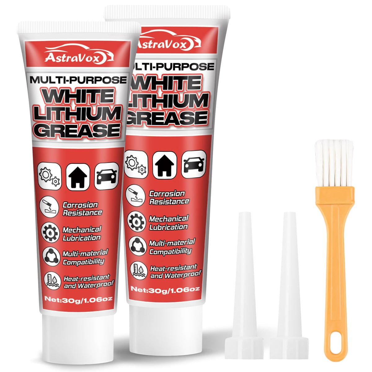 AstraVox White Lithium Grease, Multi-Purpose Lubricant Lithium Grease