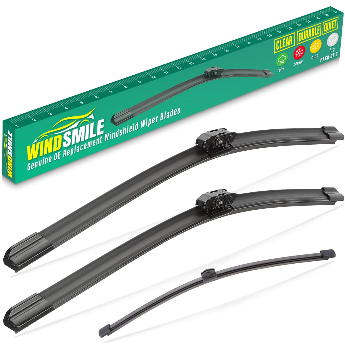 WINDSMILE Windshield Wiper Blades Replacement for Chevrolet Trax 2024-2026