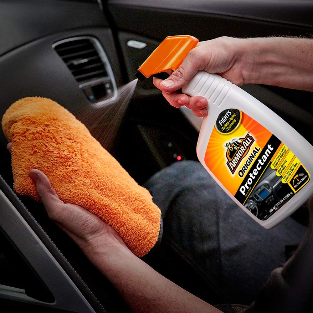 Armor All Streak-Free Original Protectant Spray, Car Interior Cleaner, 28oz