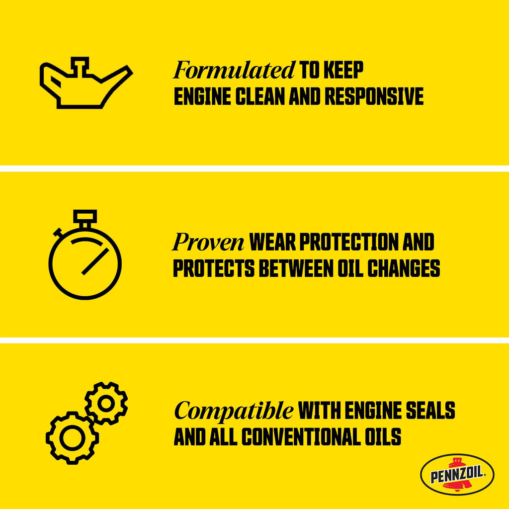 Pennzoil 10W-30 Motor Oil, 1 Quart