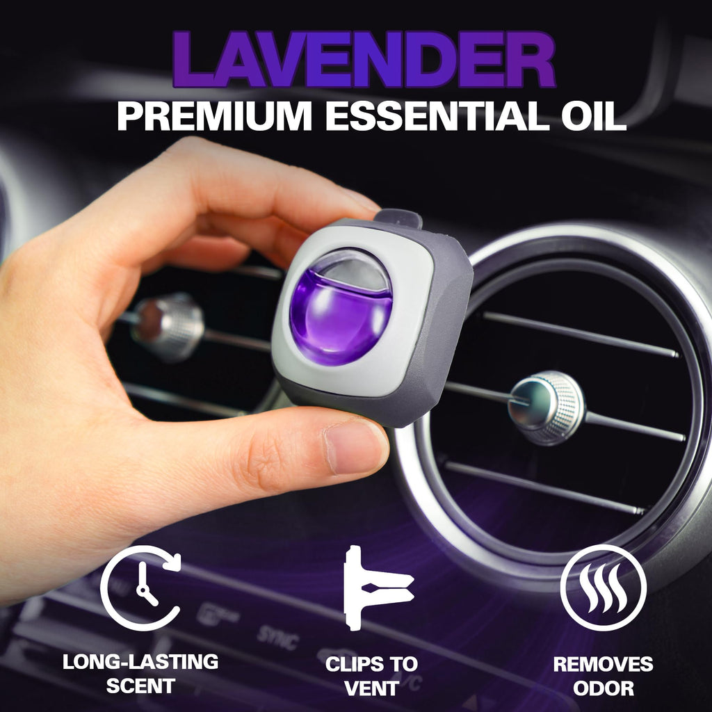 Air Jungles New Car Scent Car Air Freshener Vent Clip 6 Ct, Long Lasting
