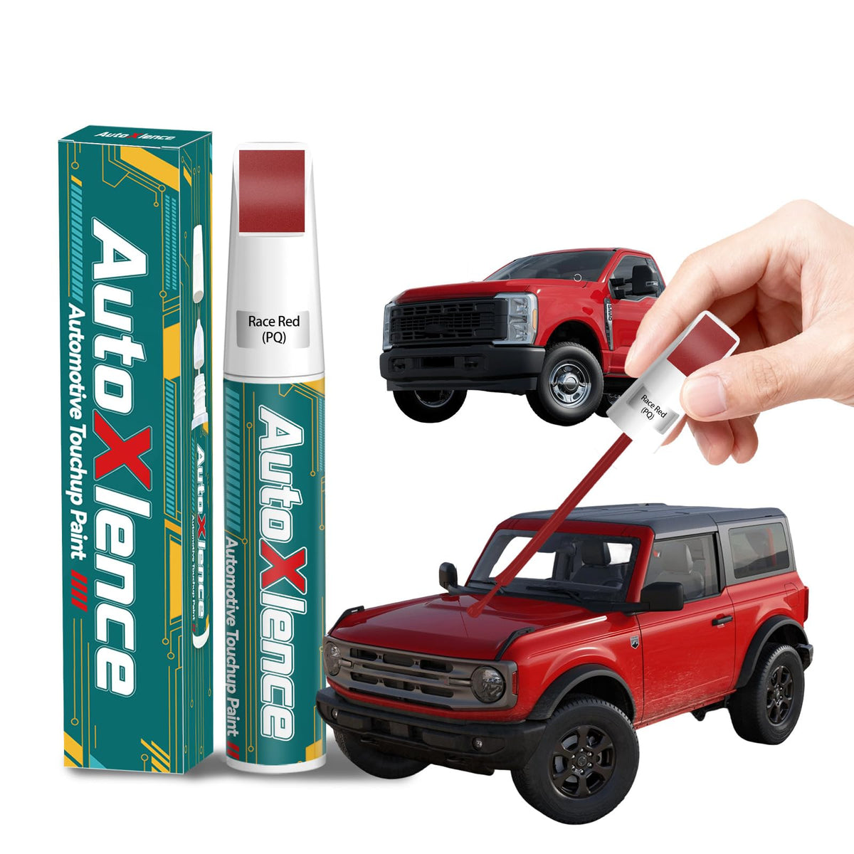 Soul Red Crystal Metallic Tricoat(46V) Car Touch Up Paint for Mazda