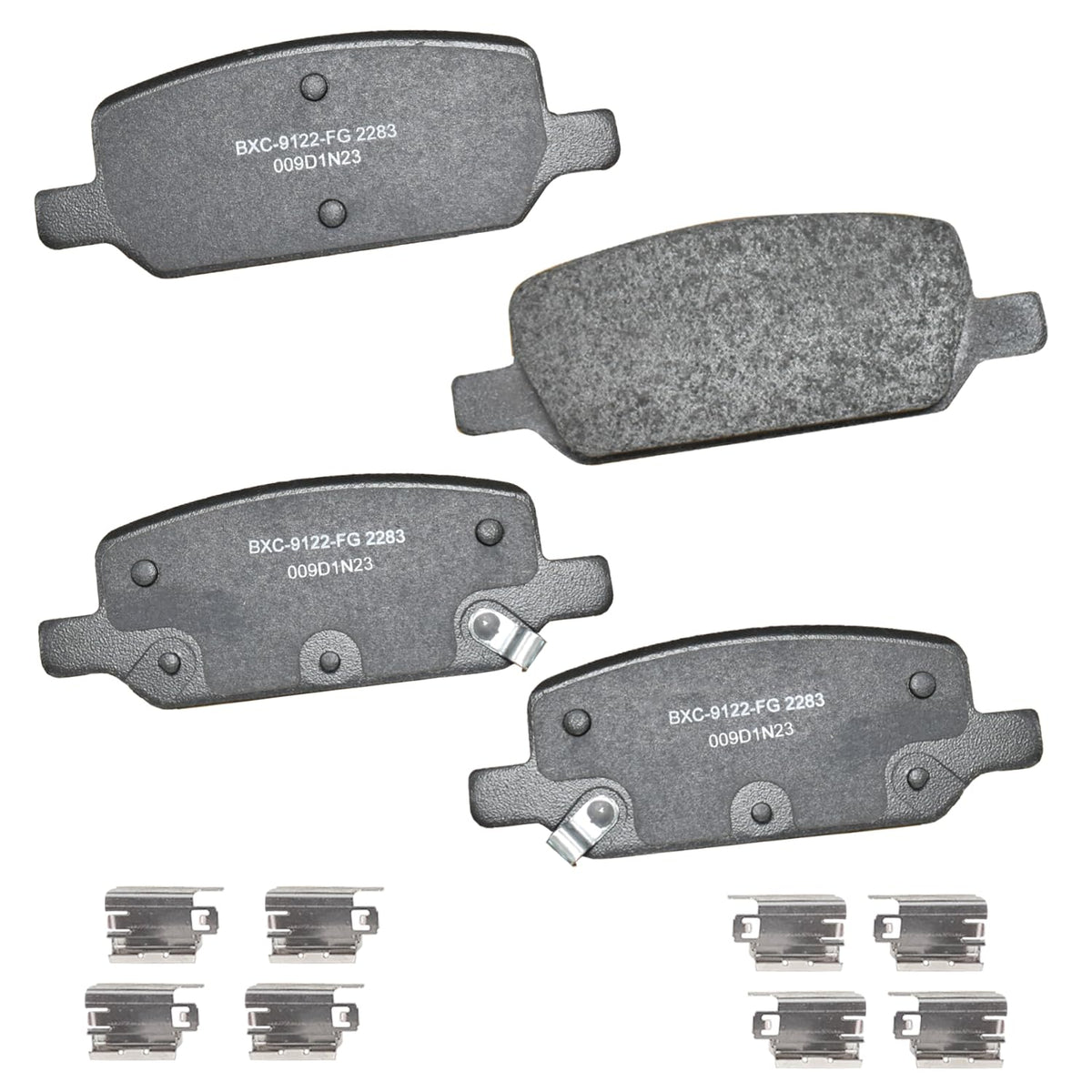 Bendix Premium SBC1114 Ceramic Rear Brake Pads for Select Models Scion FR-S, Subaru BRZ, Crosstrek, Forester, Impreza, Legacy, Outback, WRX, XV, XV Crosstrek
