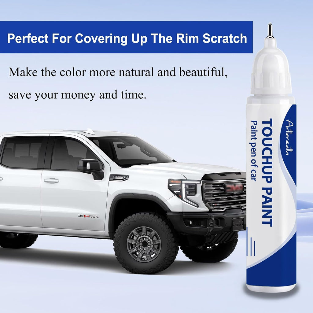 Summit White GAZ/WA8624 Touch Up Paint for GMC OEM Color Match
