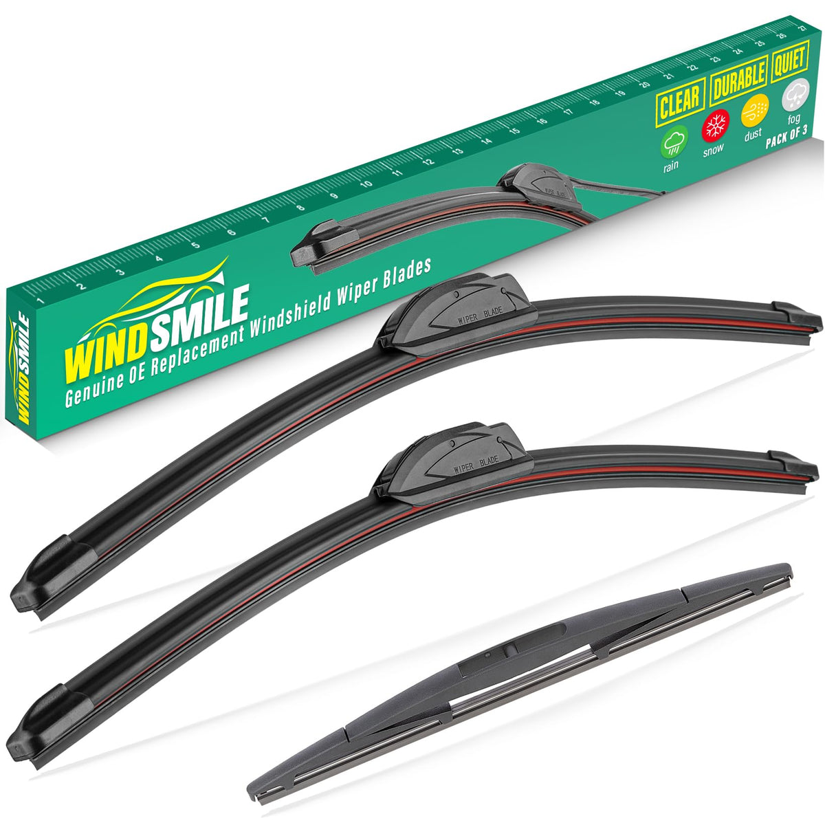 WINDSMILE Windshield Wiper Blades Replacement for Chevrolet Trax 2024-2026