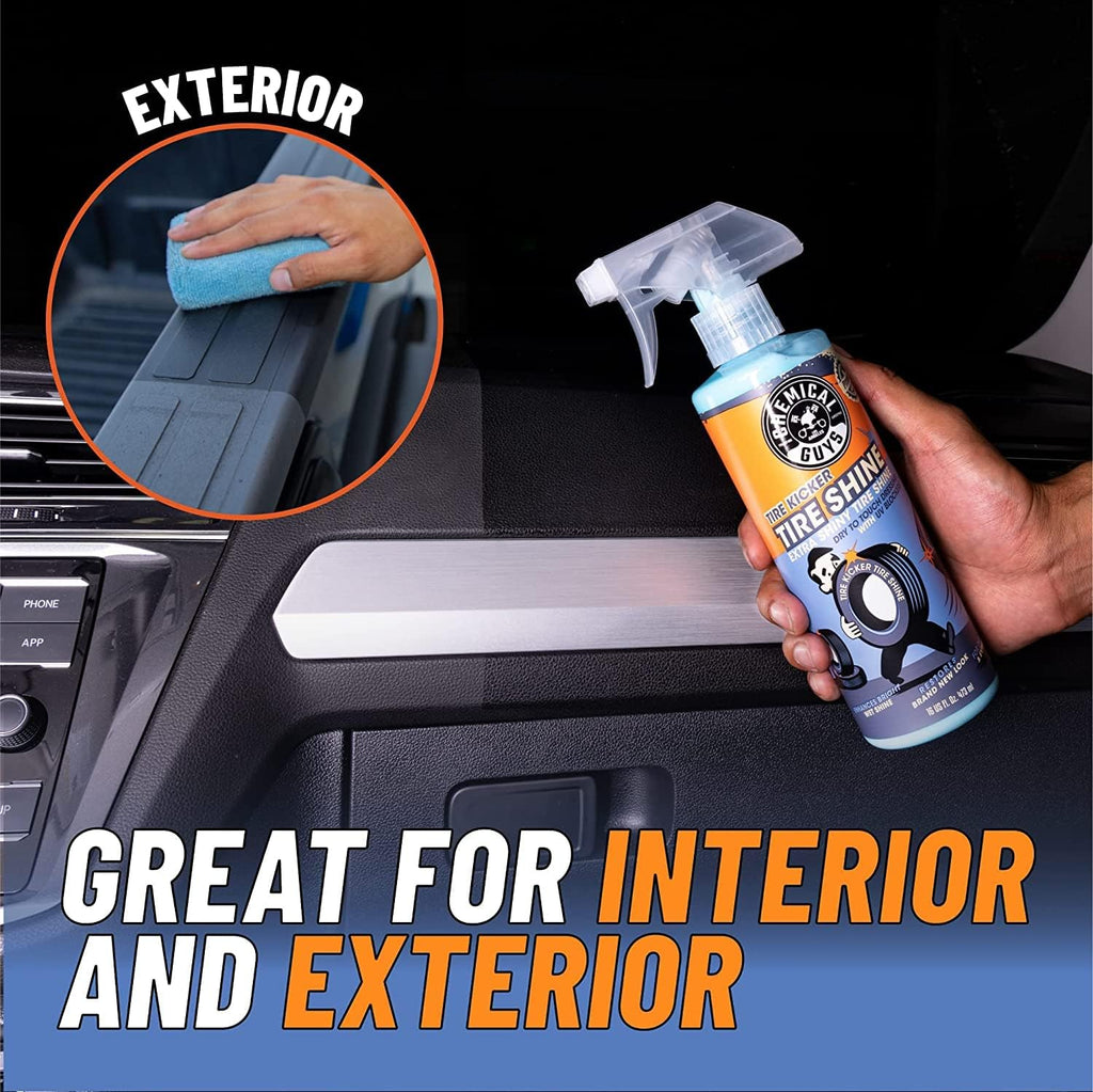 Chemical Guys, Tire Kicker Extra Glossy Tire Shine for Rubber & Trim, 16 oz
