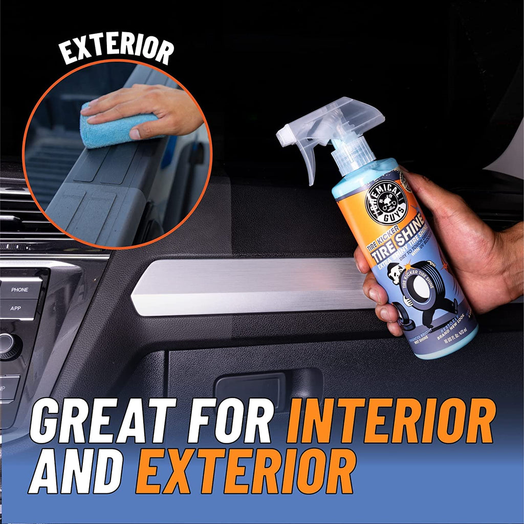 Chemical Guys, Tire Kicker Extra Glossy Tire Shine for Rubber & Trim, 16 oz