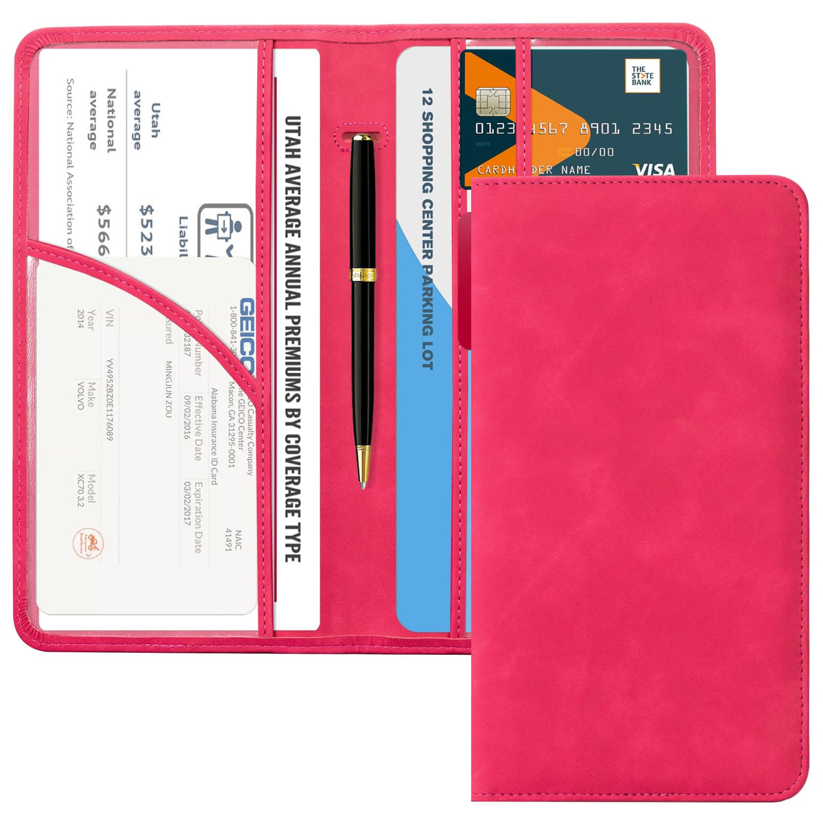 CoBak Car Registration and Insurance Holder