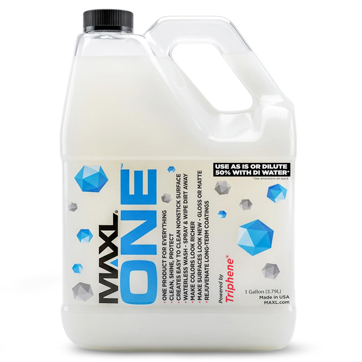 MAXL MAXLONE™ Car Spray with Triphene® All Purpose Waterless Detailer 2 Kit