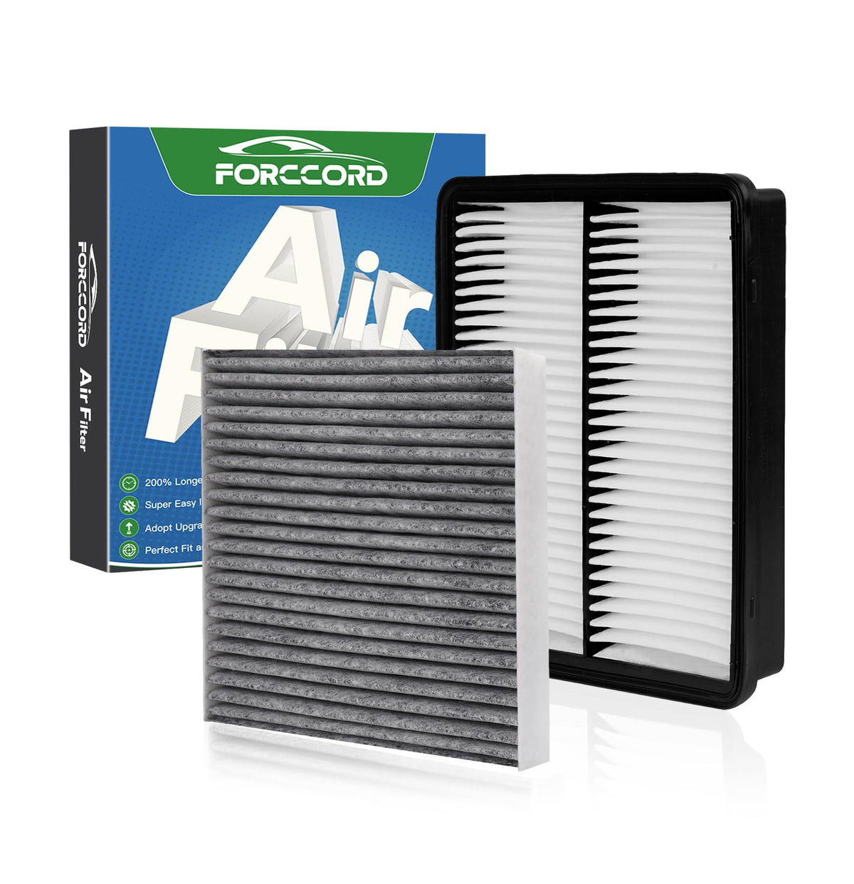 Cabin & Engine Air Filter Kit for Ford F-150 F150 15-26, Expedition 18-26