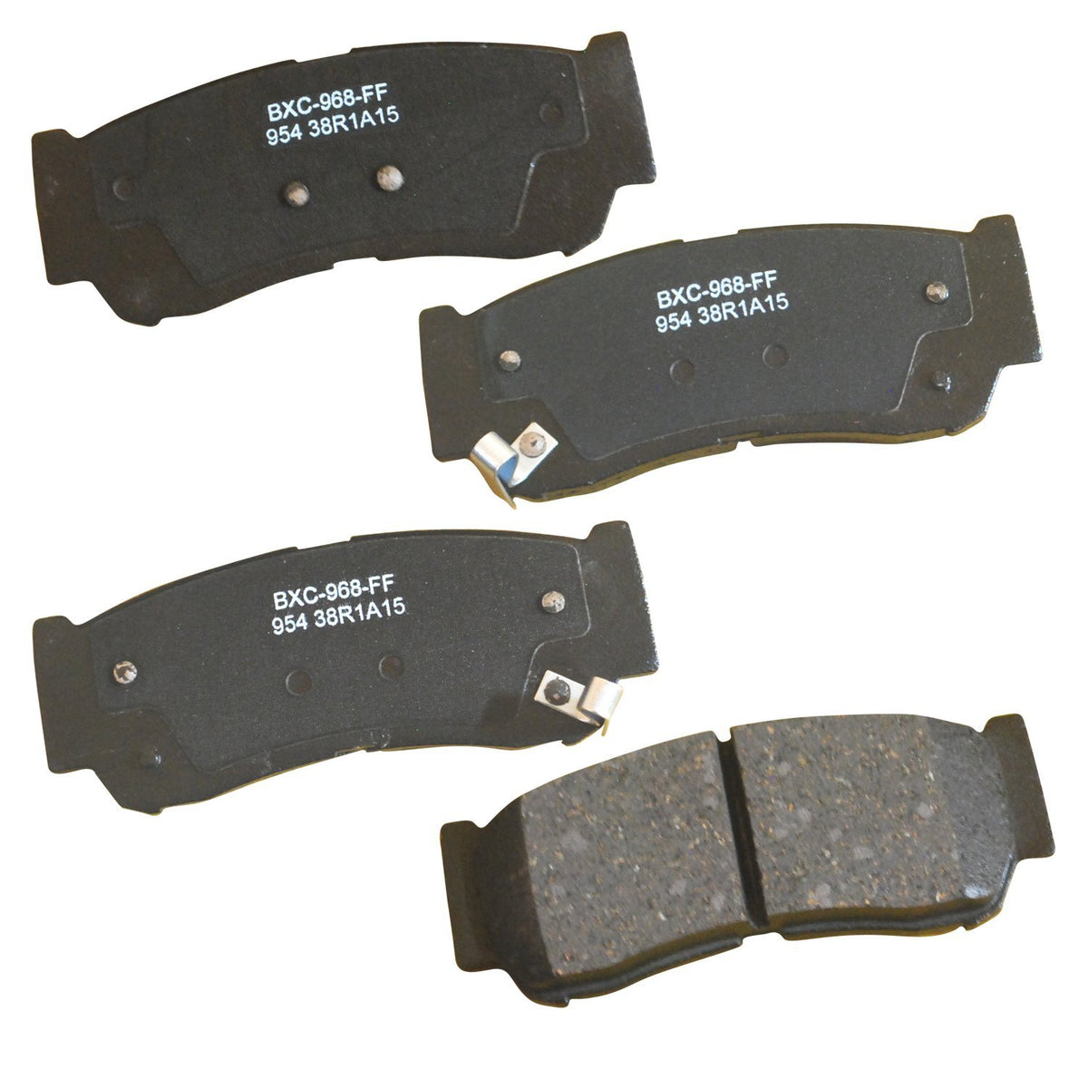Bendix Premium SBC1114 Ceramic Rear Brake Pads for Select Models Scion FR-S, Subaru BRZ, Crosstrek, Forester, Impreza, Legacy, Outback, WRX, XV, XV Crosstrek
