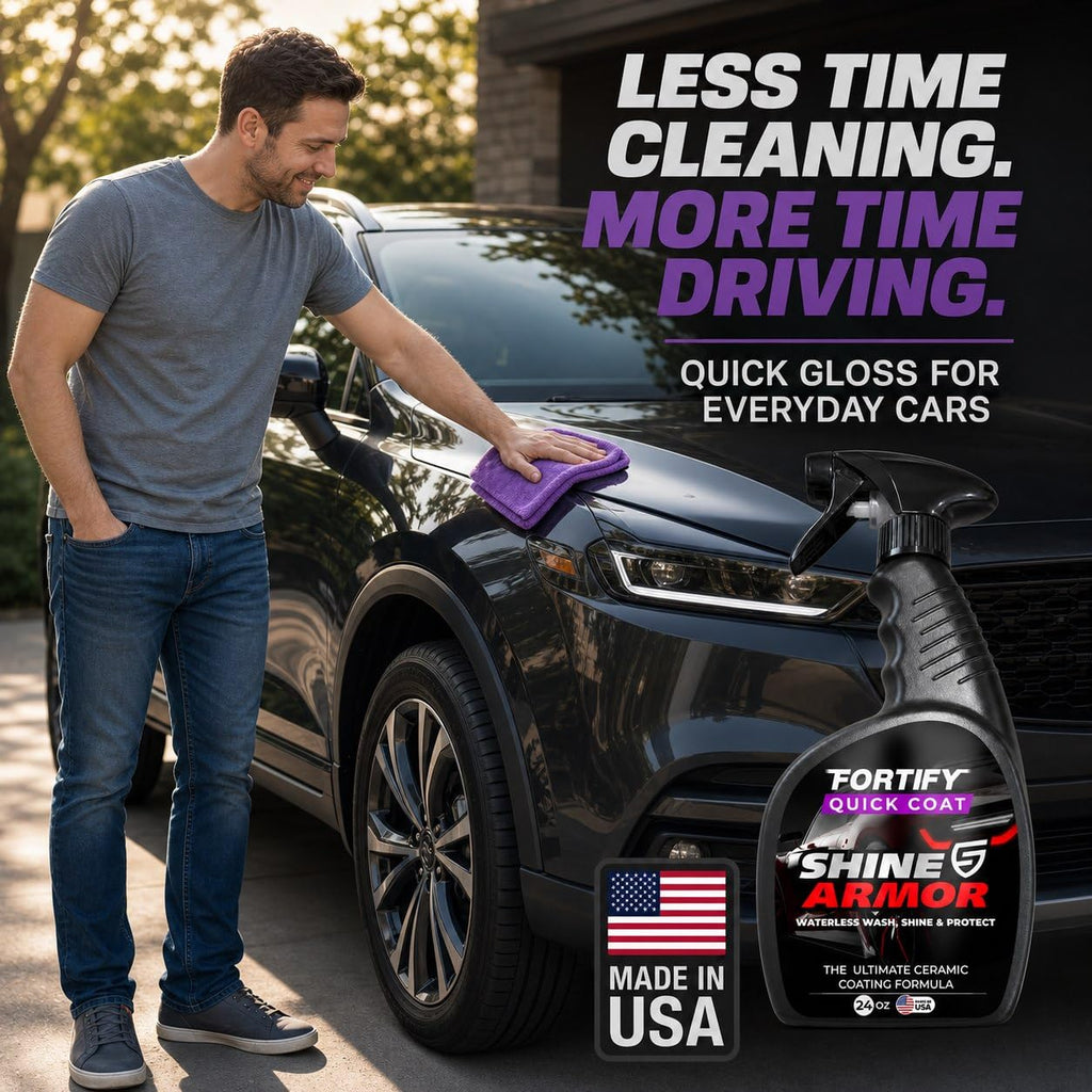 SHINE ARMOR Fortify Quick Coat Ceramic Coating Spray, 16 fl oz