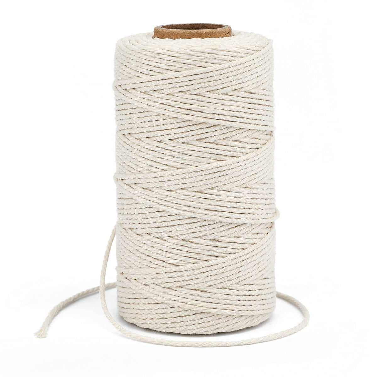 G2PLUS 2MM White String, 328 Feet Cotton Bakers Twine for Craft & Cooking
